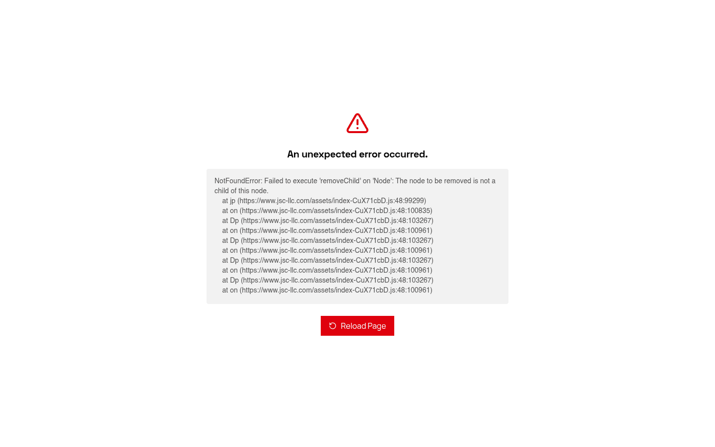 Jack Southard Company, LLC website screenshot