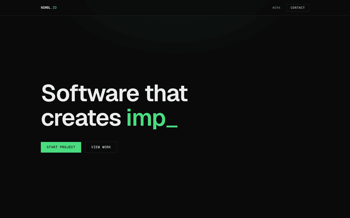 NSMBL.IO website screenshot